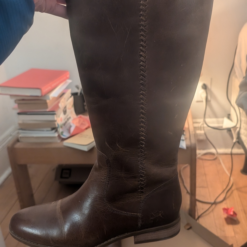 Frye Brown Leather Boots